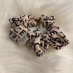 Authentic Celine hair scrunchy